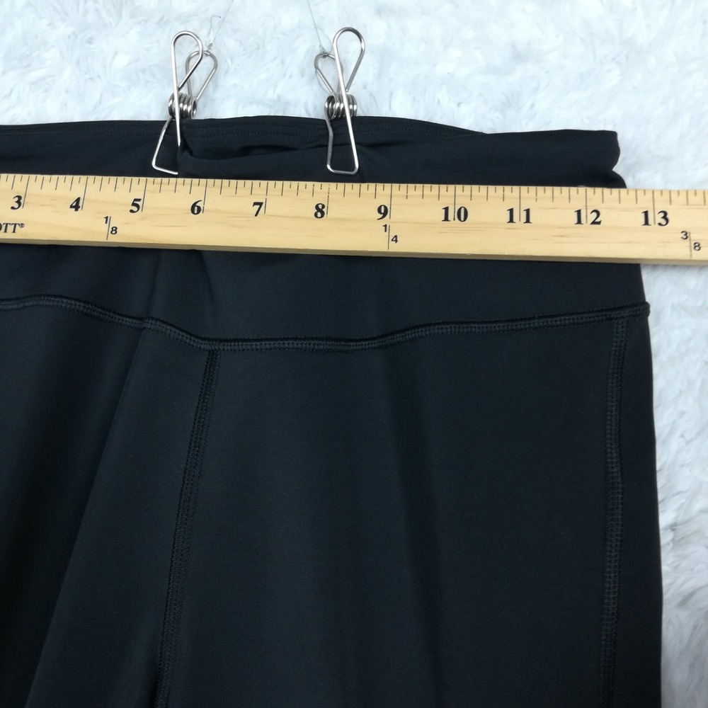 Victoria Sport Womens Pants Legging Tight Black Zipper Ankle Pull On M - Picture 4 of 11